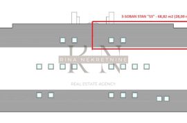 VELIKA GORICA -NOVOGRADNJA- STAN S3 ,3S,68.82m2+terasa 28m2+garaža+VPM, Velika Gorica, Stan