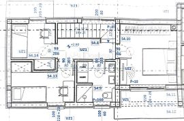 DRAGE - S4 DVOETAŽNI STAN S BAZENOM I VRTOM, Pakoštane, Apartamento