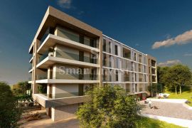 DONJI ZAMET, vrhunska novogradnja 3S+DB s pogledom na more i garažom (S9.4), Rijeka, Appartamento
