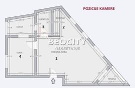 Voždovac, Lekino brdo, Veljka Milićevića, 2.0, 51m2, Voždovac, Flat