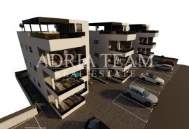 APARTMANI U KOMPLEKSU STAMBENIH ZGRADA U NOVOGRADNJI, 200 m OD MORA - VIR, Vir, Appartement