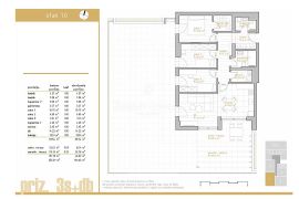 DONJI ZAMET, vrhunska novogradnja 3S+DB s raskošnom terasom i garažom (S1.0), Rijeka, Appartamento