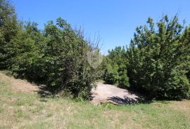 Labin, okolica, građevinsko zemljište sa pogledom na more, Labin, Terrain