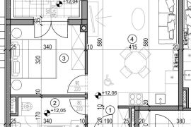 Stan Pula, novi projekt! Višestambena, moderna zgrada s liftom, blizu centra., Pula, Kвартира