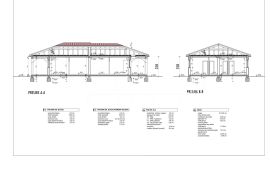 KUĆA PRIZEMNICA S DVA APARTMANA, ROH BAU, SUKOŠAN - ZADAR, Sukošan, Дом