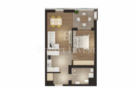 DONJI ZAMET, vrhunska novogradnja 1S+DB s pogledom na more i garažom (S4.1), Rijeka, Appartment