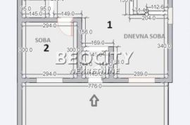 Čukarica, Bele vode, Palisadska 2. deo, 2.0, 45m2 Povoljno, Čukarica, Apartamento