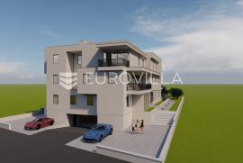 Istra, Umag, Dvosoban stan na drugom katu NKP 58,75 m2, 400 m od mora, Umag, Kвартира