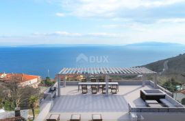 OPATIJA, BREGI - stan 50m2 DB+1S, 1.KAT s panoramskim pogledom na more i bazenom, Matulji, Apartamento