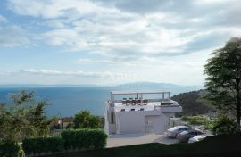 OPATIJA, BREGI - stan 50m2 DB+1S, 1.KAT s panoramskim pogledom na more i bazenom, Matulji, Appartamento