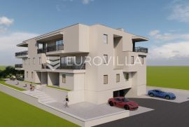 Istra, Umag, Dvosoban stan na prvom katu NKP 64,70 m2, 400 m od mora, Umag, Kвартира