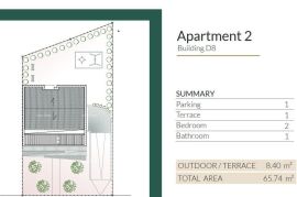 Stan Prodaja modernih apartmana u predivnom stambenom naselju, Umag A2-D8, Umag, Διαμέρισμα