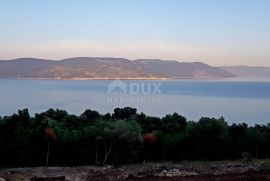 ISTRA, RABAC - Prostrano zemljište s pogledom na more, Labin, Tierra