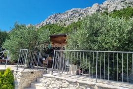 Omiš vila Stanići top lokacija - intima - pogled na more, Omiš, Famiglia