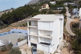 Omiš Stanići - kuća 720 m2 trajan pogled na more - novo u ponudi, Omiš, Maison