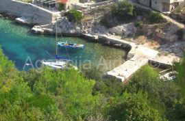 Korčula uvala Prapratna građevinsko zeml za vile 3403 m2, Vela Luka, Terrain