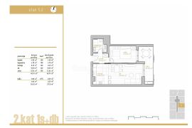 DONJI ZAMET, vrhunska novogradnja 1S+DB s pogledom na more i garažom (S5.2), Rijeka, Appartamento