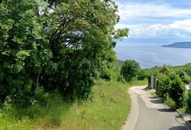 OPATIJA, BRSEČ - Urbanizirano zemljište s pogledom na slikovit obzor Kvarnerskog zaljeva, Mošćenička Draga, Terreno