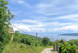 OPATIJA, BRSEČ - Urbanizirano zemljište s pogledom na slikovit obzor Kvarnerskog zaljeva, Mošćenička Draga, Terrain