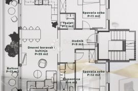 PRILIKA!! Novogradnja 3 red od mora Crikvenice 90m2, Crikvenica, Appartment