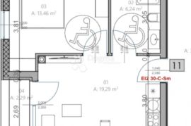 Atraktivna novogradnja u blizini centra Pule - S11, Pula, شقة