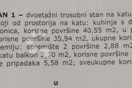 Novogradnja s parkirnim mjestom, Topusko, Wohnung