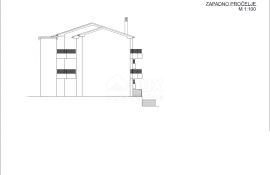 OPATIJA, LOVRAN, IKA- građevinsko zemljište 1227m2 S GRAĐEVNOM DOZVOLOM!!! za 12 stanova, Opatija - Okolica, Land