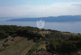 Brseč, građevinsko zemljište s predivnim pogledom na more, Mošćenička Draga, Land