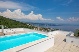 OPATIJA, CENTAR, PENTHOUSE s pogledom na more, bazen, garaža, Opatija, Daire