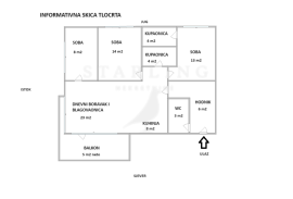 STAN, PRODAJA, SAMOBOR, ANINDOL, 101 m2, 4-soban, Samobor, Appartement