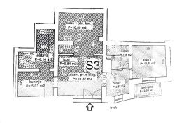 STAN, PRODAJA, ZAGREB, ŠALATA, 53 M2, 2-SOBAN, Gornji Grad - Medveščak, Apartamento