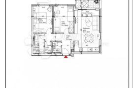 Moderan dvosobni stan S18, Makarska, Flat