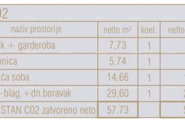 Stan Prodaja stanova u novom poslovno- stambenom projektu, Poreč C2, Poreč, Wohnung