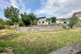 POBRI, zemljište od 615 m2 s djelomičnim pogledom na more, Opatija - Okolica, Γη