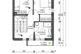 KUĆA B2-S2, NOVOGRADNJA, PRODAJA, SESVETE, CERJE, 141,60 m2, 3s, Sesvete, Σπίτι