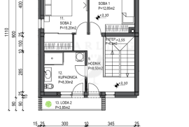 KUĆA B2-S1, NOVOGRADNJA, PRODAJA, SESVETE, CERJE, 140,60 m2, 4s, Sesvete, Σπίτι