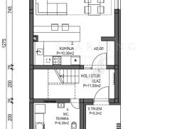 KUĆA A1-S2, NOVOGRADNJA, PRODAJA, SESVETE, CERJE, 180,13 m2, 5s, Sesvete, Famiglia