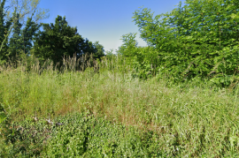 ISTRA, OPRTALJ - Građevinsko zemljište zadnje u zoni gradnje, Oprtalj, Land