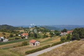 IZVRSNA PARCELA S GRAĐEVINSKOM DOZVOLOM I PREKRASNIM POGLEDOM, Pazin - Okolica, Terra