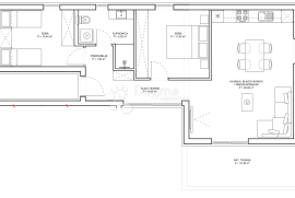 Zadar - Dvosoban stan S5 u novogradnji, Zadar, Apartamento