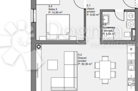 Kvalitetna novogradnja sa liftom, Tribunj, Appartement