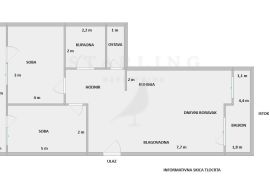 STAN, PRODAJA, ZAGREB, RUDEŠ, 87 m2, 3-soban, Trešnjevka - Sjever, شقة