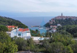 Vrbnik, otok Krk, građevinsko zemljište, pogled na more, prodaja, Vrbnik, Zemljište