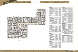 Istra, Pula centar, S22 peterosobni stan, četvrti kat i galerija, 166 m2, Pula, Appartment
