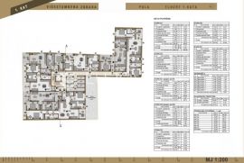 Istra, Pula centar, S22 peterosobni stan, četvrti kat i galerija, 166 m2, Pula, Flat