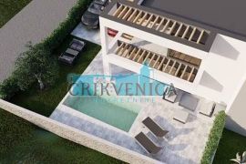 Otok Krk, Malinska- luksuzna villa sa dvije stambene jedinice, bazen, Malinska-Dubašnica, House