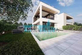 Otok Krk, Malinska- luksuzna villa sa dvije stambene jedinice, bazen, Malinska-Dubašnica, House