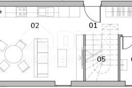 ISTRA, NOVIGRAD - 3SS+DB Apartman u novogradnji nadomak plaža, Brtonigla, Daire