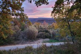 ISTRA, GROŽNJAN - Zemljište s prekrasnim pogledom, Grožnjan, Γη