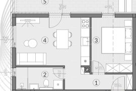 Stan Prodaja stanova u novom modernom projektu, Pula, A7, Pula, Διαμέρισμα
